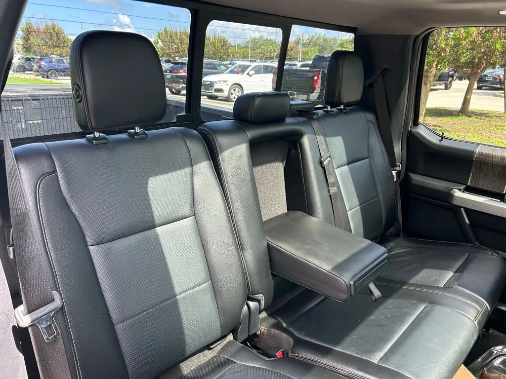Used 2017 White Gold Metallic Ford Lariat image 51