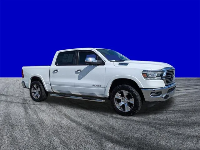 Certified Used 2022 Bright White Clearcoat Ram Laramie image 2
