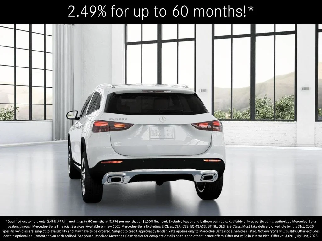 New 2026 Polar White Mercedes-Benz GLA 250 image 26