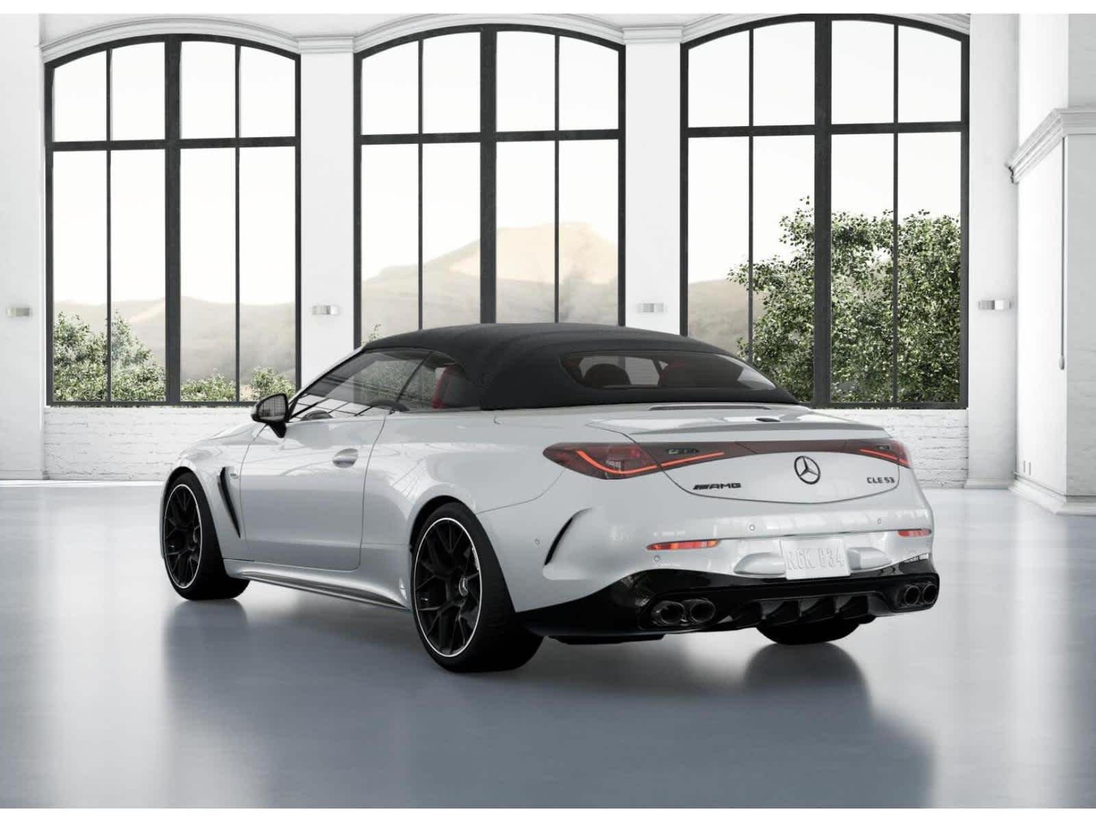 New 2026 MANUFAKTUR Moonlight White Metallic Mercedes-Benz AMG® CLE 53 4MATIC+ Cabriolet image 27