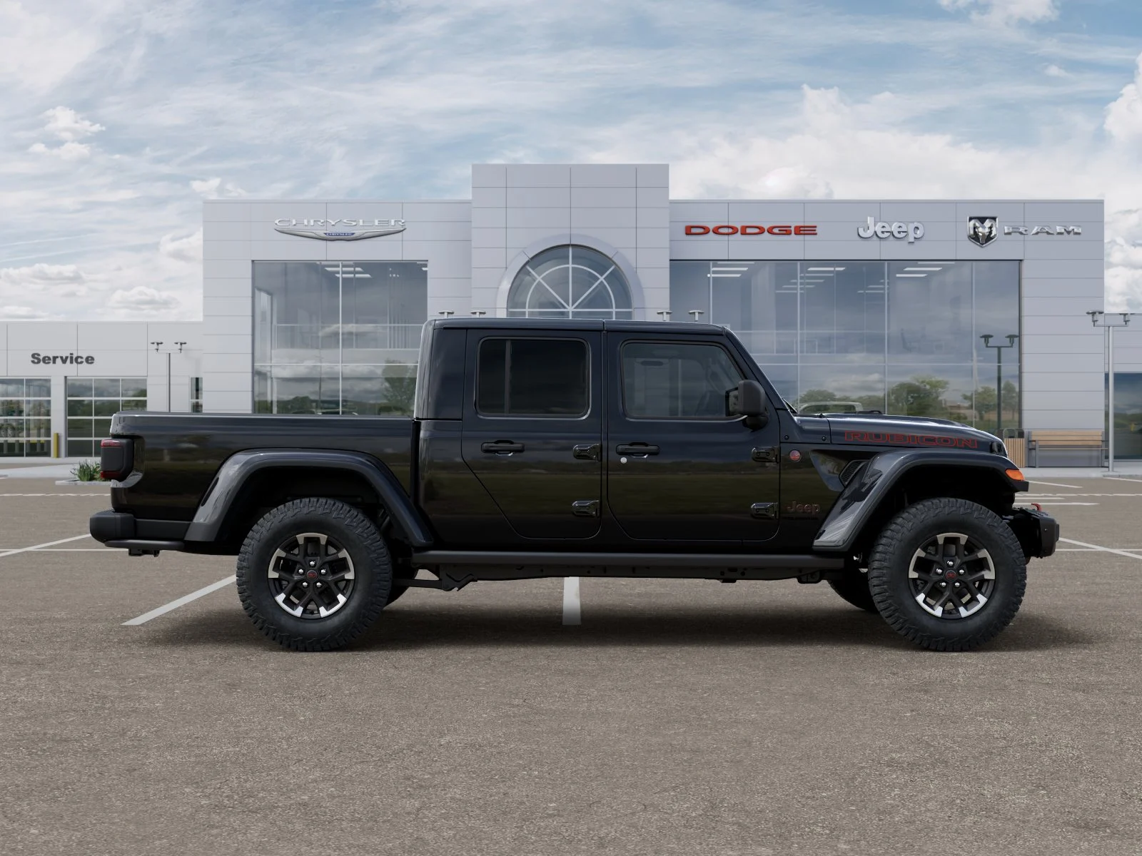 New 2026 Black Clear-Coat Exterior Paint Jeep Rubicon X image 21
