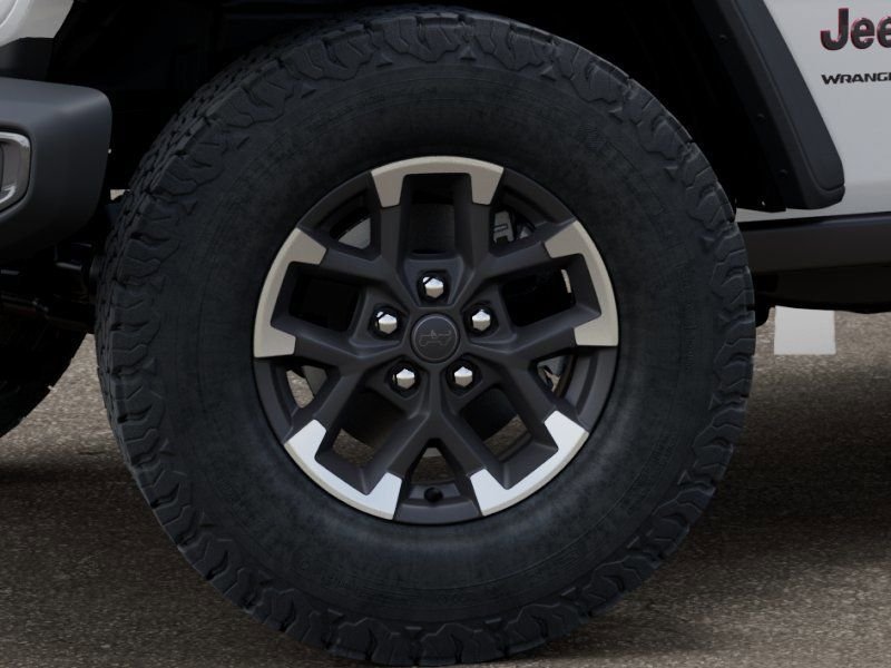 New 2026 Bright White Clear-Coat Exterior Paint Jeep Rubicon image 8