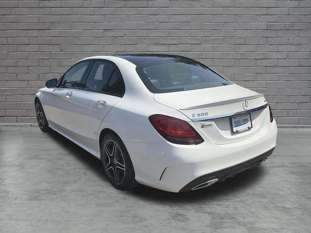 Used 2021 Polar White Mercedes-Benz C 300 image 3