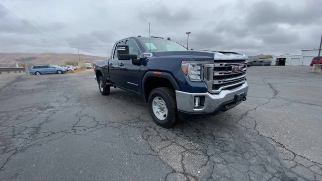 Used 2023 Pacific Blue Metallic GMC SLE image 2