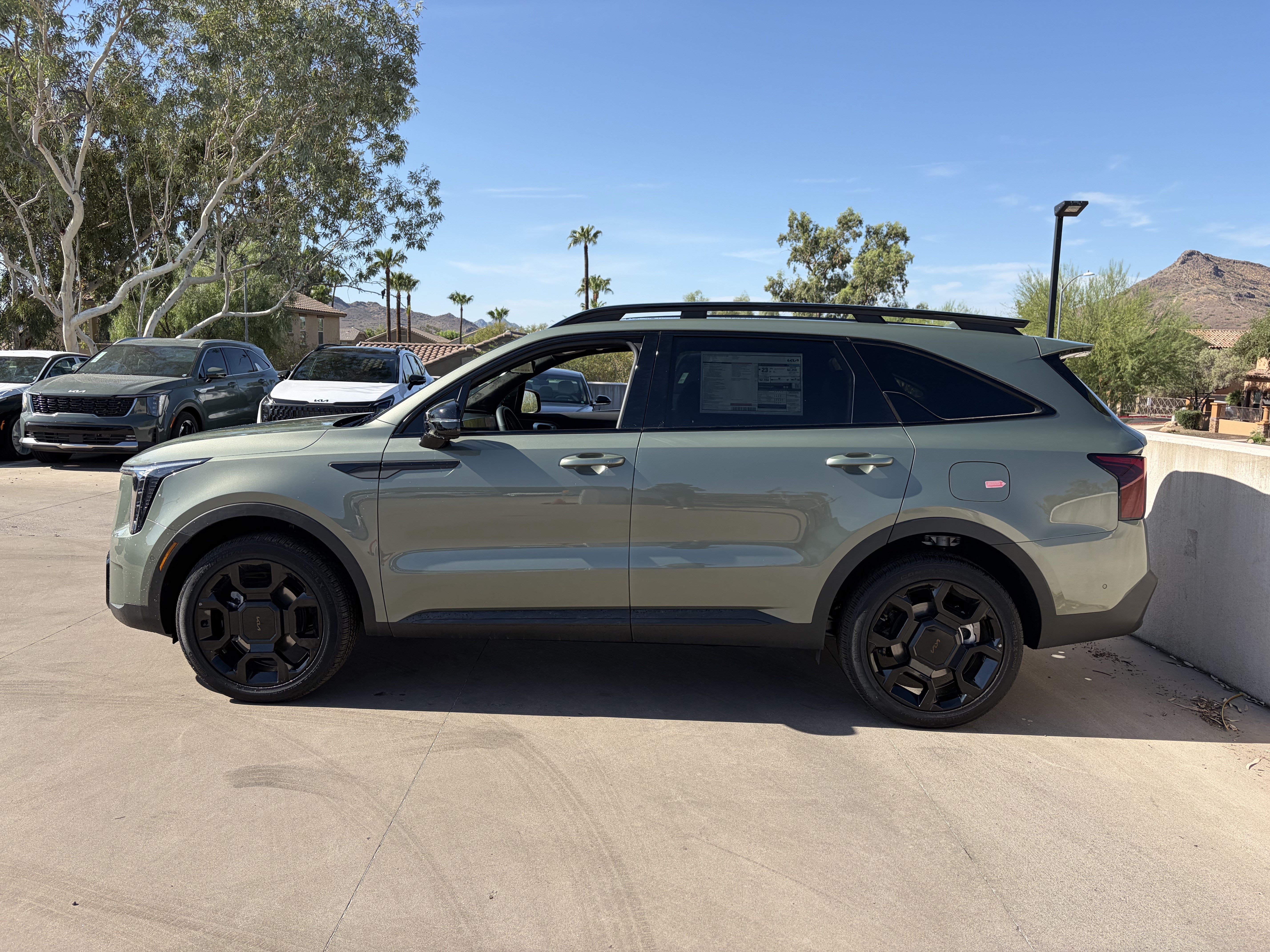 New 2026 Jungle Green Kia X-Line SX Prestige AWD image 5