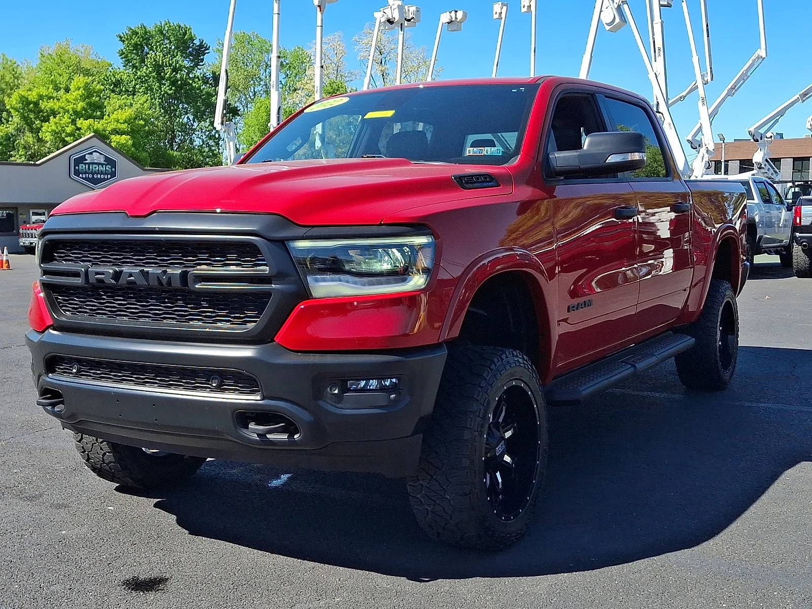 Used 2022 Redline 2 Coat Pearl Ram Big Horn image 4