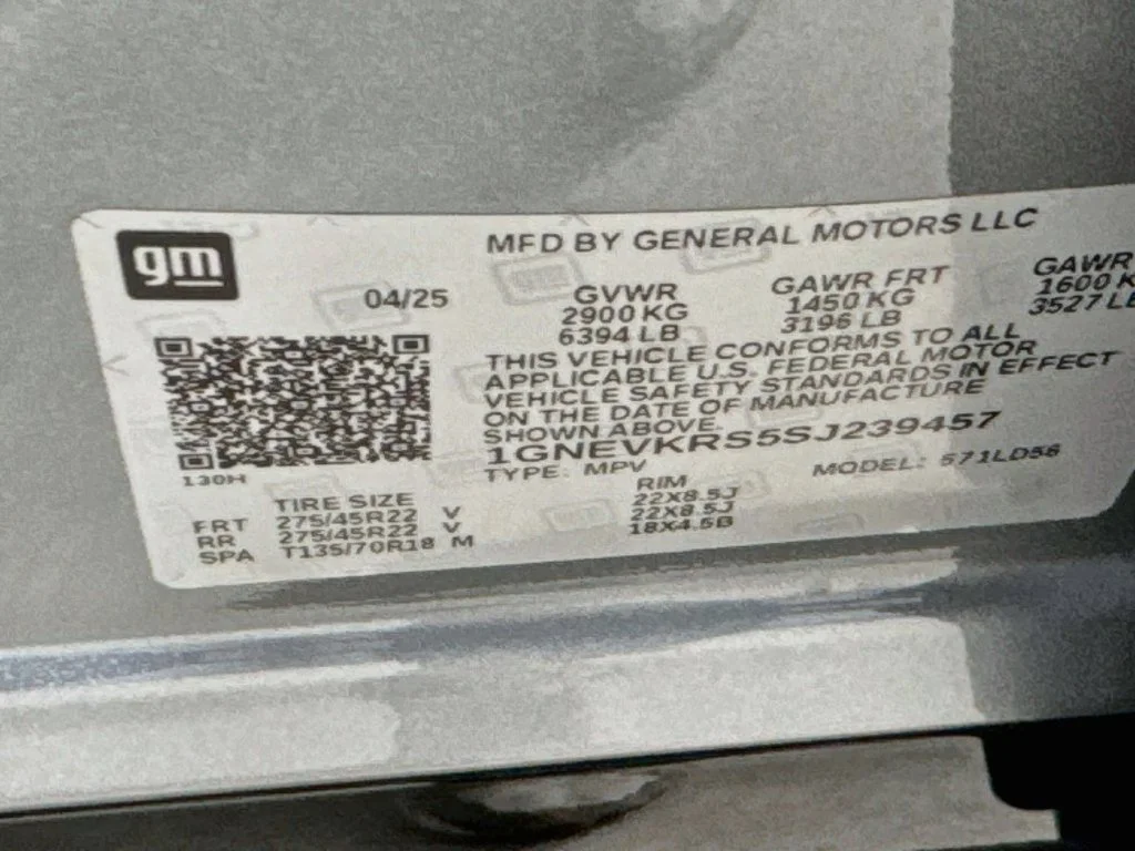 Used 2025 Sterling Gray Metallic Chevrolet High Country image 43