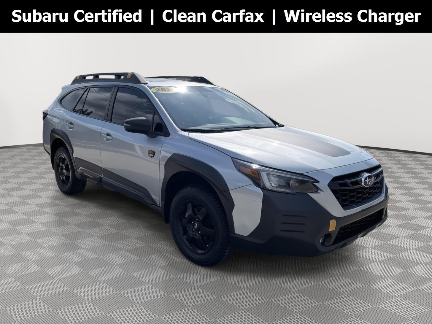 Used 2022 Ice Silver Metallic Subaru Wilderness image 1