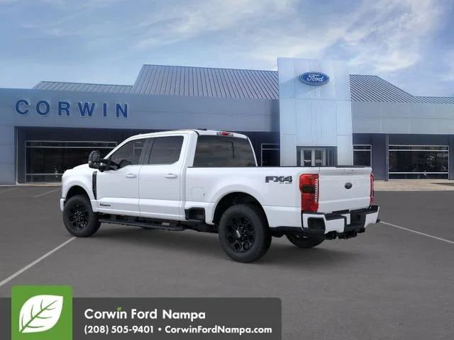 New 2026 Star White Metallic Tri-Coat Ford Lariat image 5