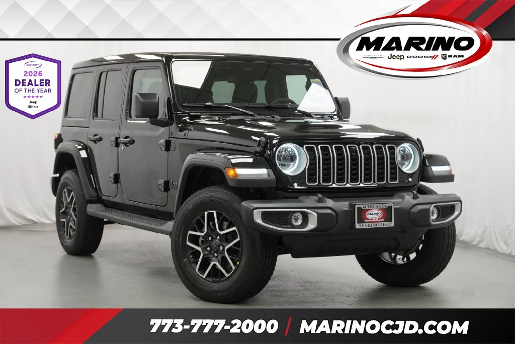 New 2027 Black Clear-Coat Paint Jeep Sahara image 1