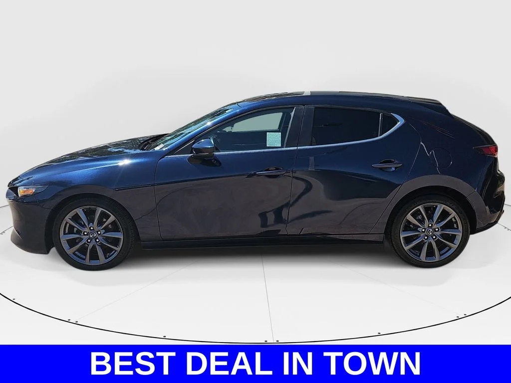 Used 2019 Blue Mazda Base MAZDA3 image 6