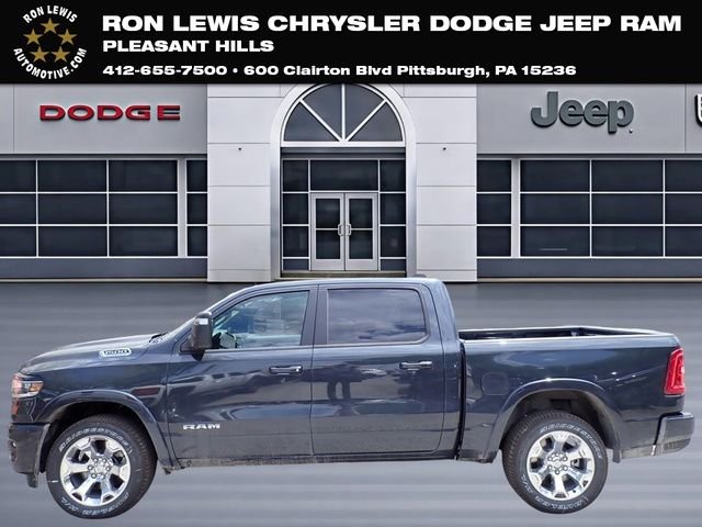 New 2026 Forged Blue Metallic Exterior Paint RAM Big Horn/Lone Star image 1