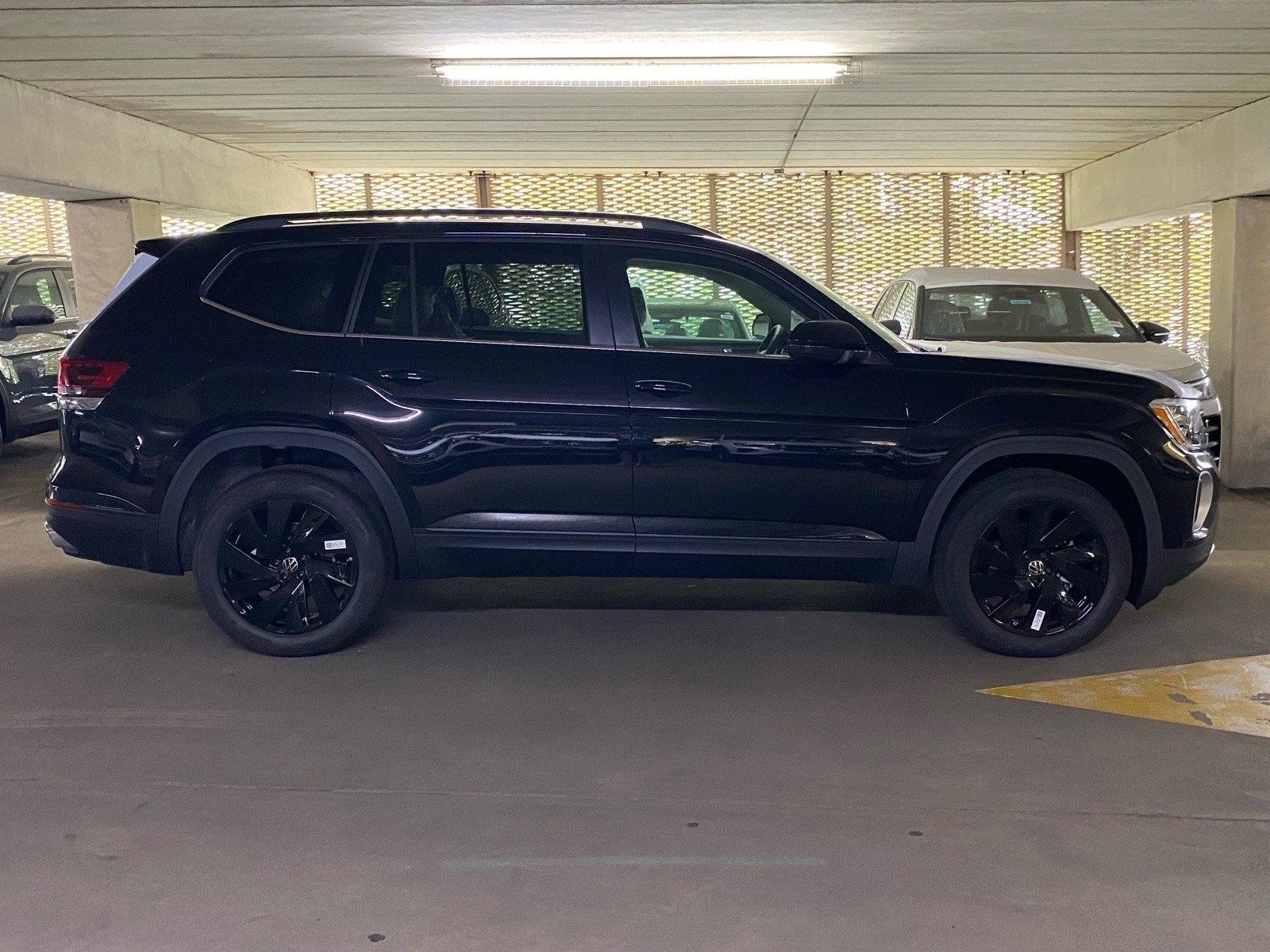 New 2026 Black Volkswagen SE w/Technology image 2