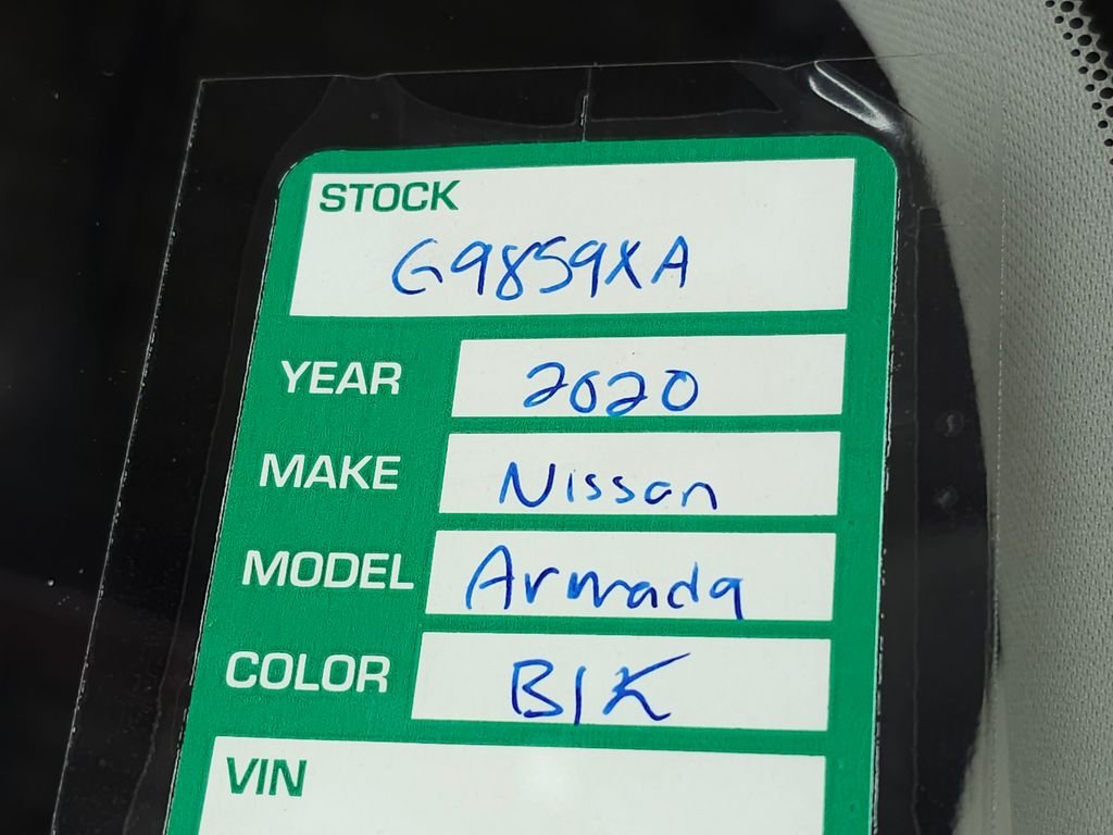 Used 2020 Super Black Nissan Platinum image 39
