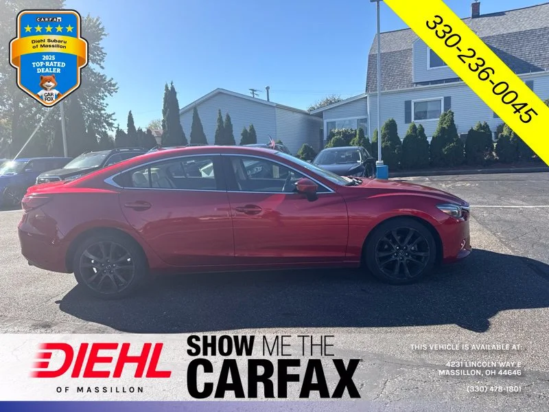 Used 2016 Mazda MAZDA6 i Grand Touring with VIN JM1GJ1W50G1463409 for sale in Massillon, OH