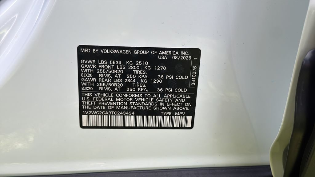 New 2026 Opal White Pearl Volkswagen SE w/Technology image 25