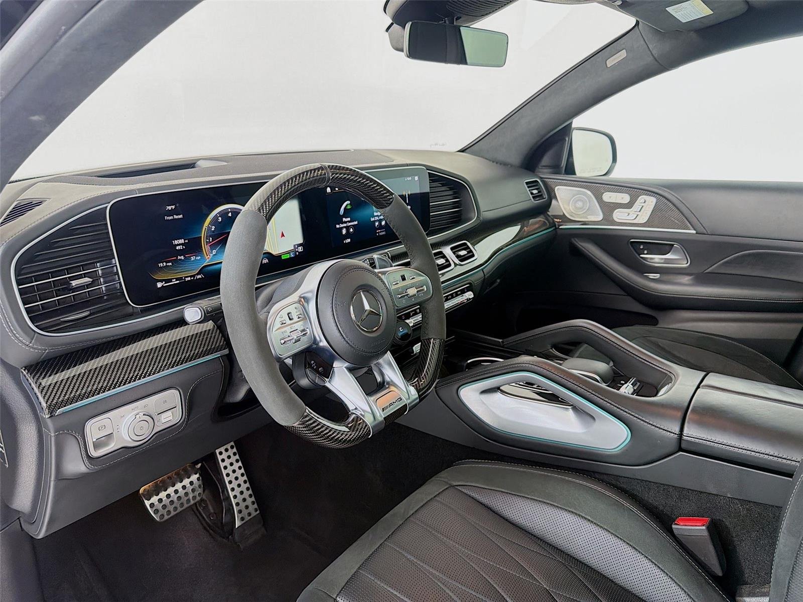 Used 2023 Obsidian Black Metallic Mercedes-Benz AMG® GLE 63 S image 4