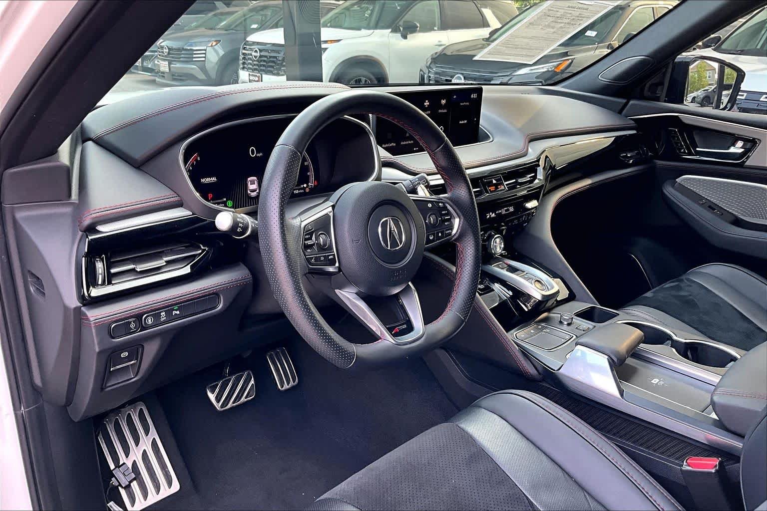 Used 2023 Platinum White Pearl Acura w/A-Spec Package image 18
