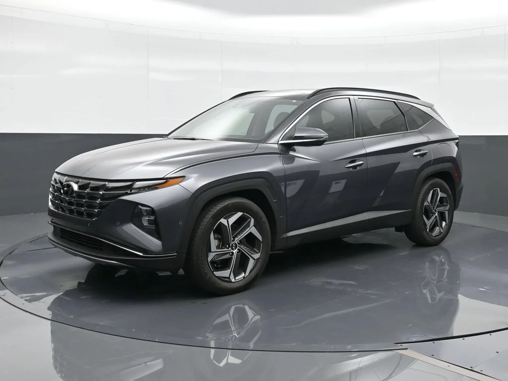 Certified Used 2022 Gray Hyundai Limited image 1