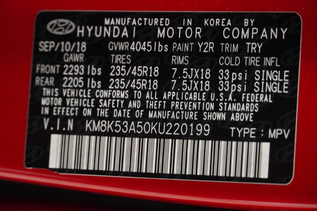 Used 2019 Red Hyundai Ultimate image 48
