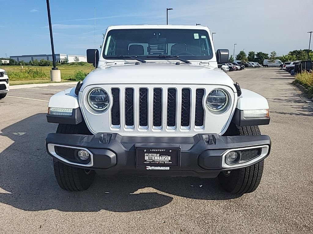 Used 2022 White Jeep Overland image 8