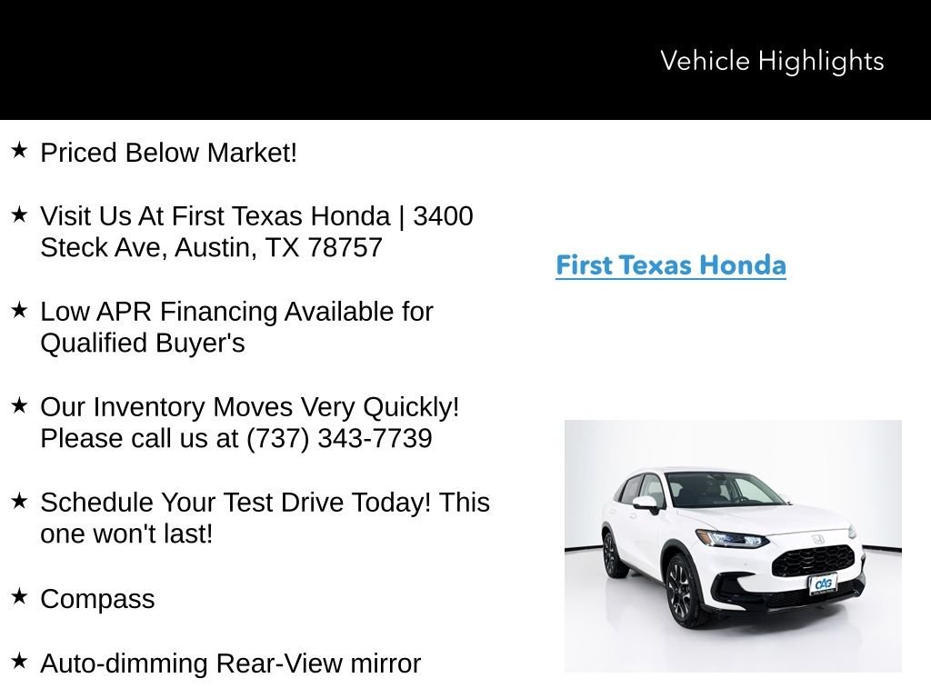 2026 Honda HR-V EX-L - Photo 10