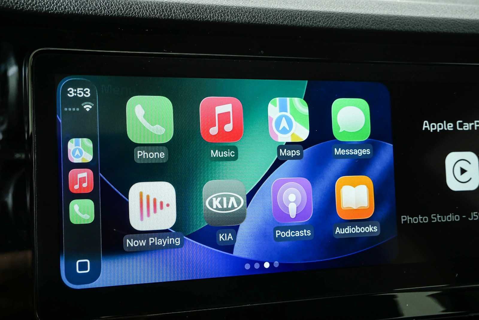 Used 2020 Gravity Blue Kia EX Premium image 16