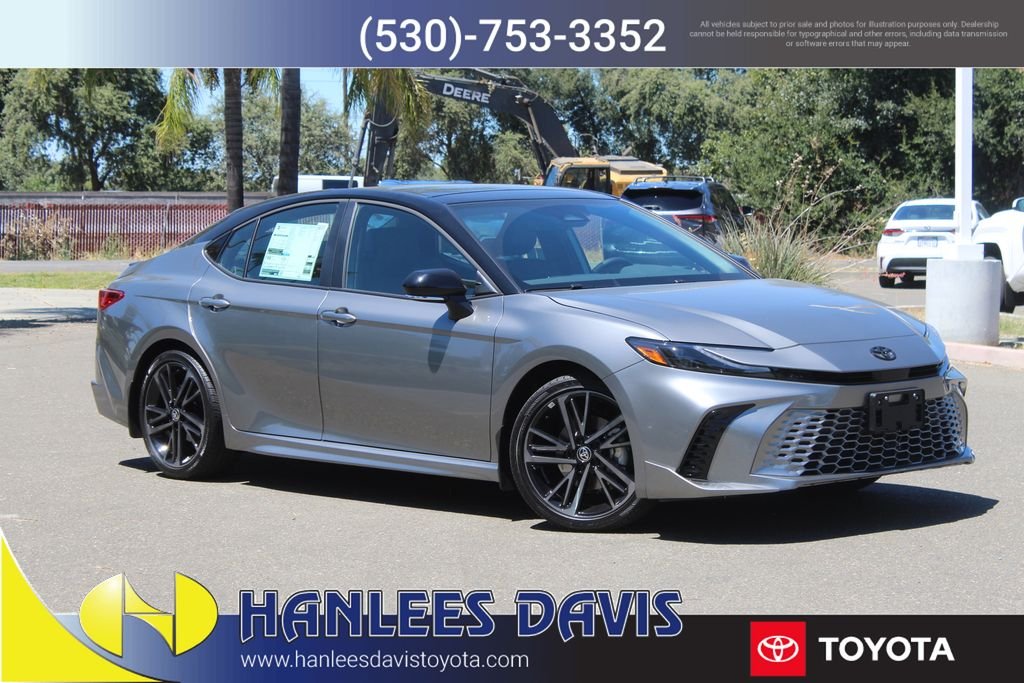 New 2026 Heavy Metal with Midnight Black Metallic roof Toyota XSE image 1