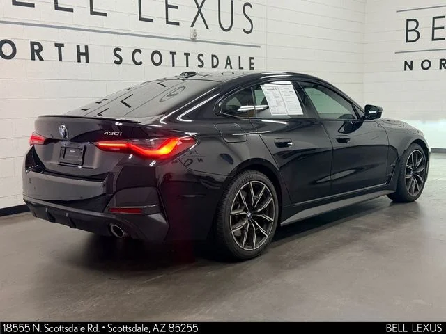 Used 2022 Black BMW 430i Gran Coupe image 4