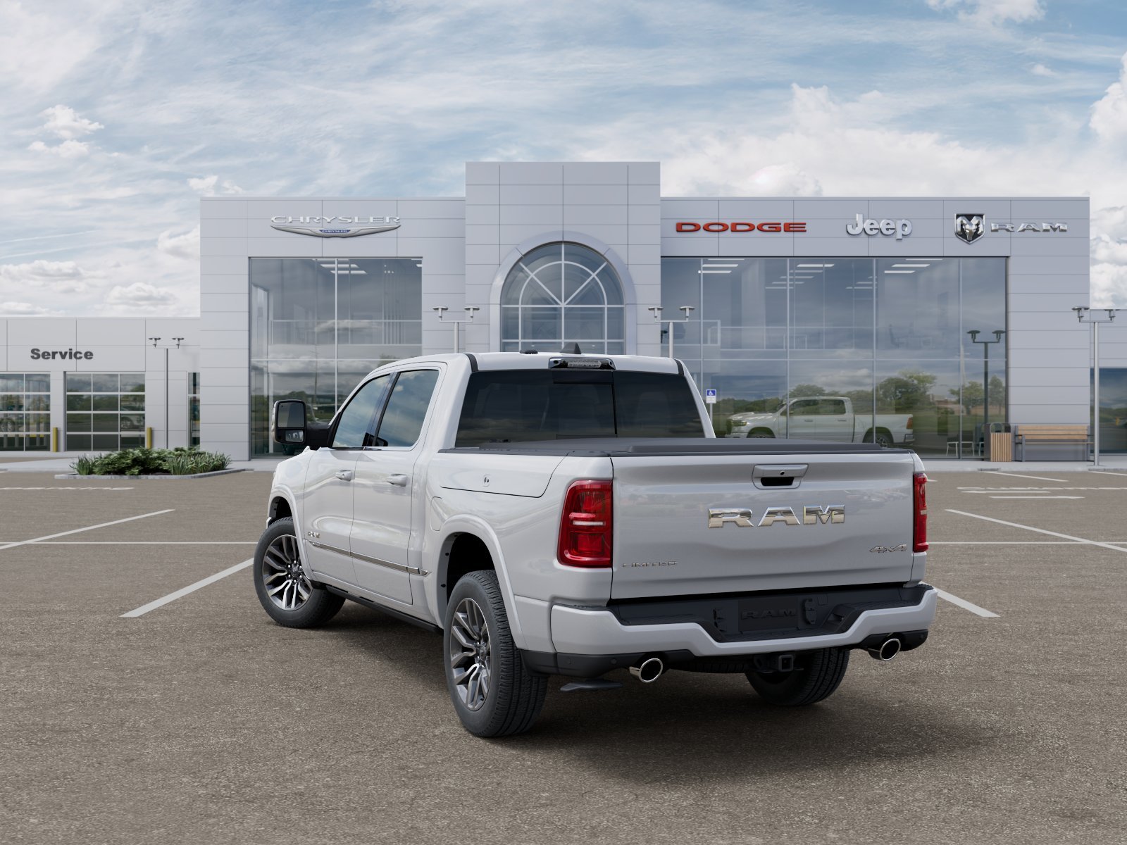 New 2026 Ivory White Tri-Coat Pearl-Coat Exterior Paint RAM Limited image 28