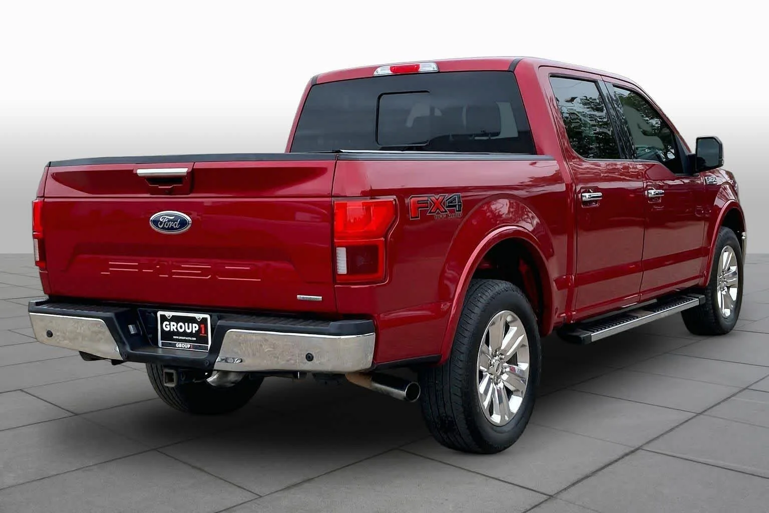 Used 2020 Rapid Red Metallic Tinted Clearcoat Ford LARIAT image 13