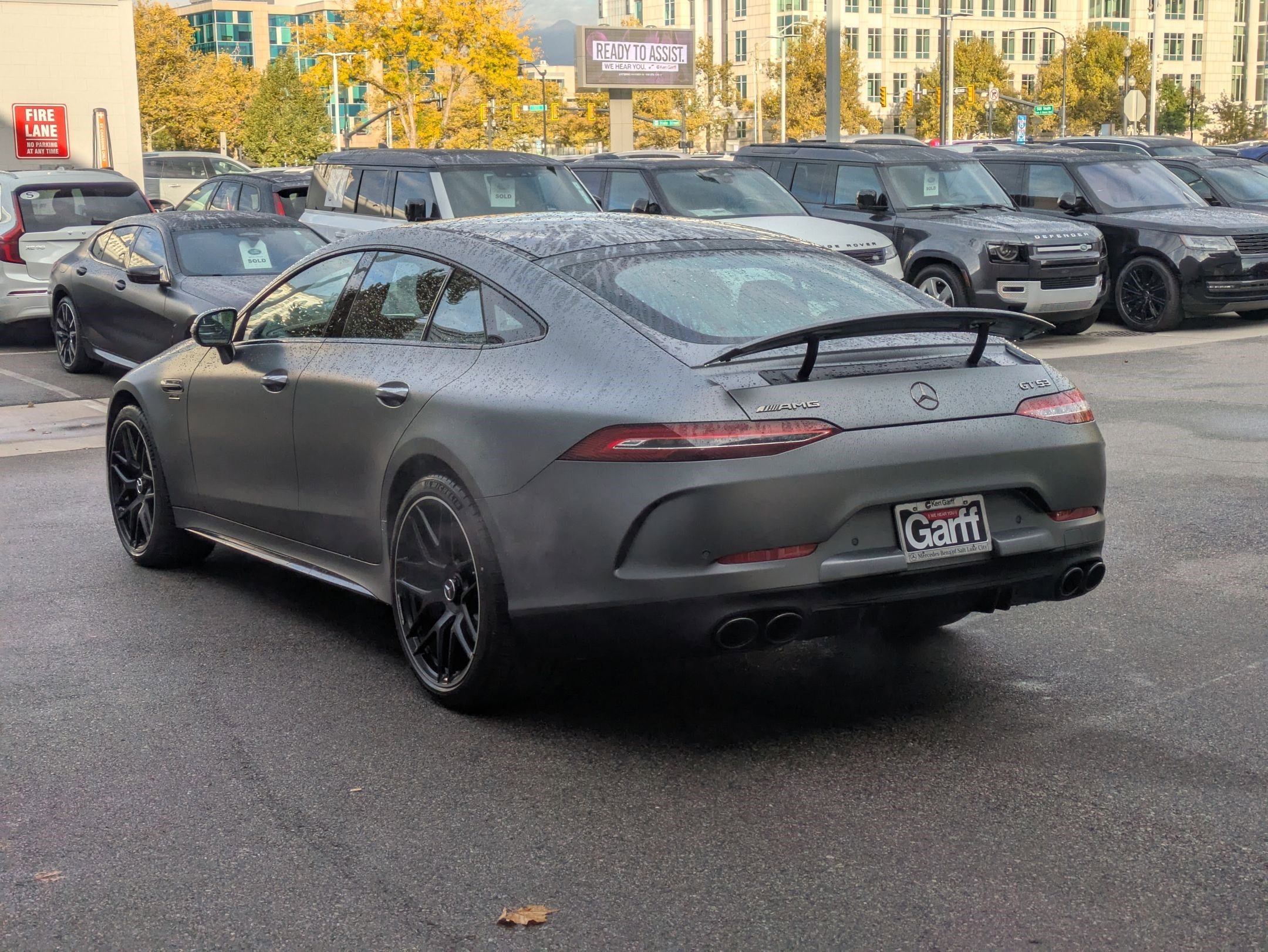 New 2026 MANUFAKTUR Selenite Grey Magno Mercedes-Benz AMG® GT 53 image 5