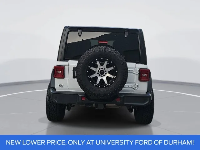 Used 2021 White Jeep Unlimited Sport Altitude image 4