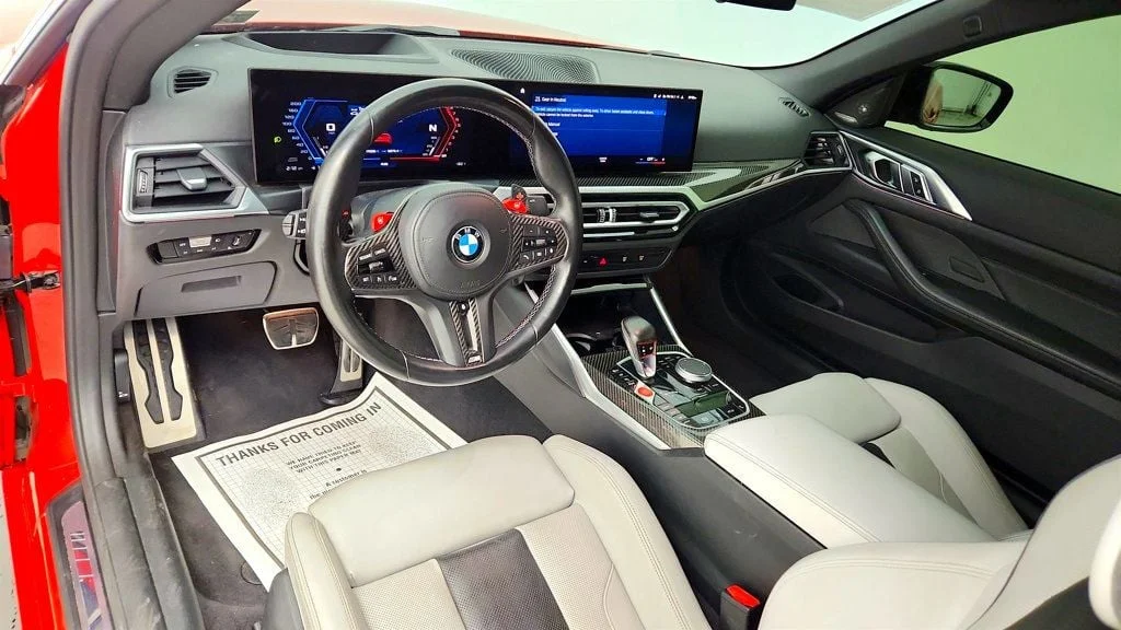 Used 2024 Toronto Red Metallic BMW Competition xDrive Convertible w/ Executive & Parking Assist Pkg image 13