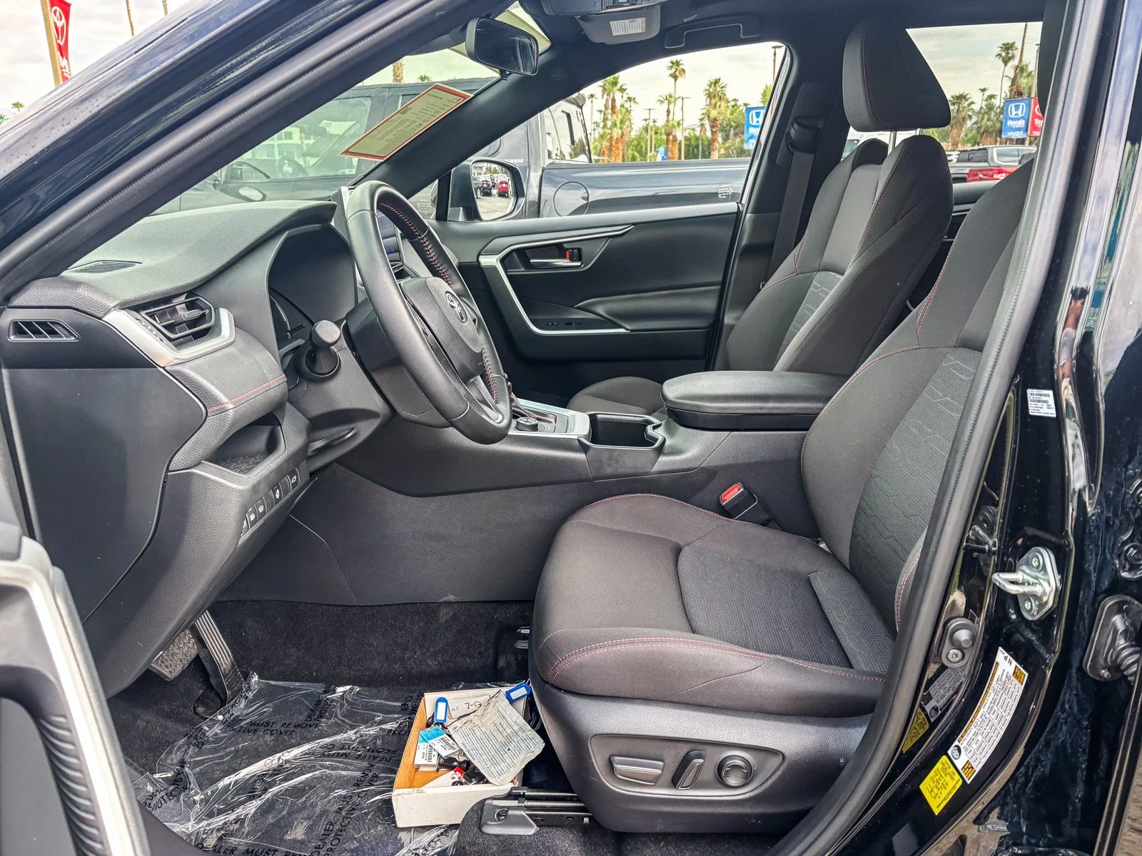 Certified Used 2024 Midnight Black Metallic Toyota SE image 19
