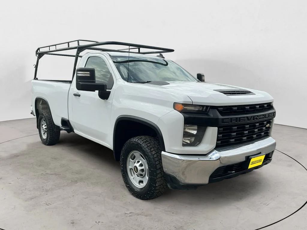 Used 2020 SUMMIT WHITE Chevrolet Work Truck image 3