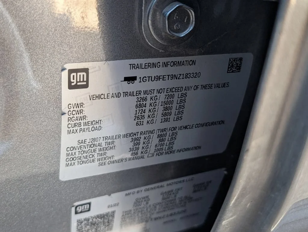 Used 2022 Satin Steel Metallic GMC Denali image 37