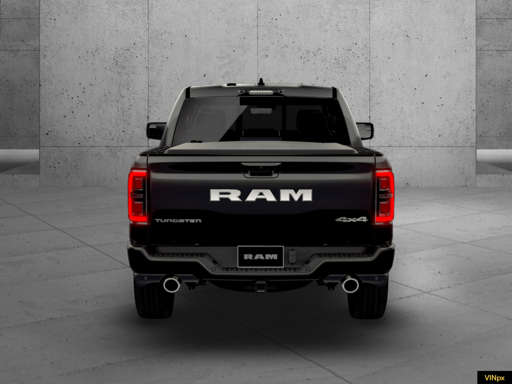 New 2026 Diamond Black Crystal Pearl-Coat Exterior Paint RAM Tungsten image 5