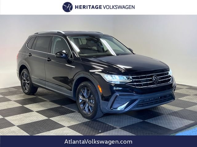 Certified Used 2022 Black Volkswagen 2.0T SE image 1