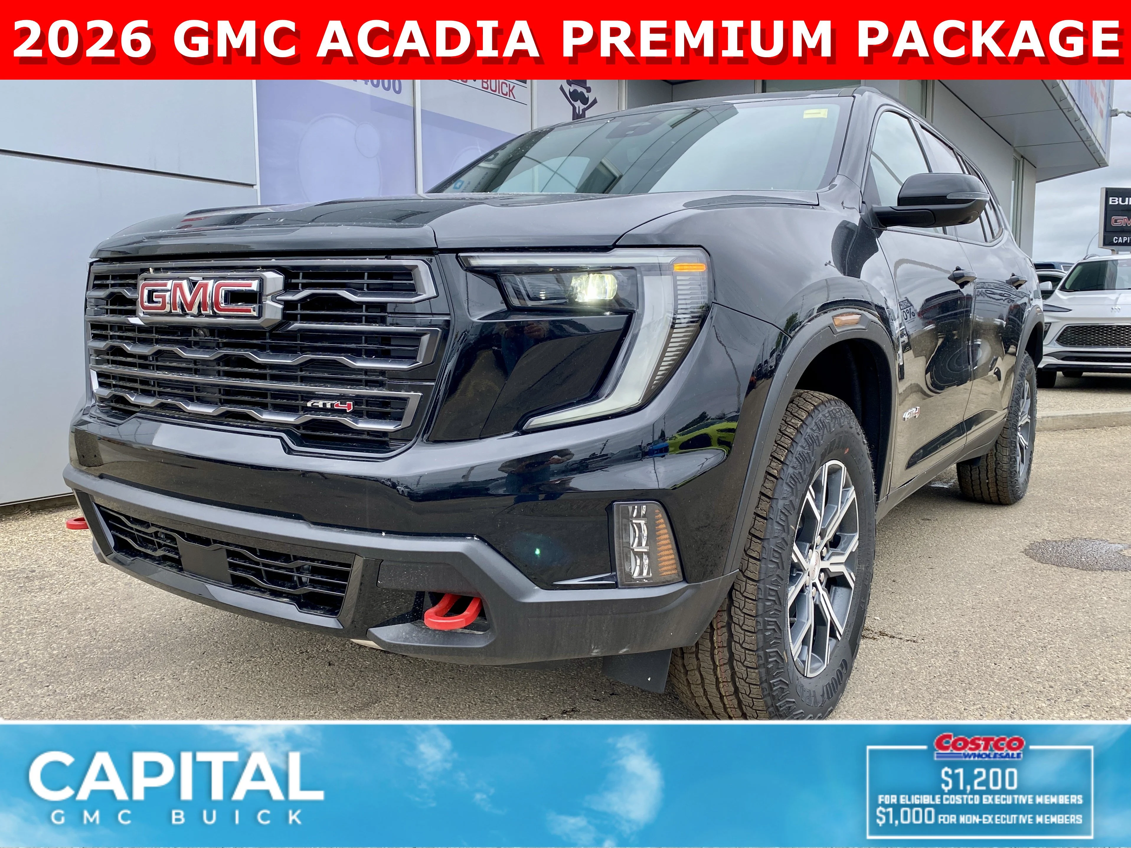 New 2026 EBONY TWILIGHT METALLIC GMC AT4 image 1