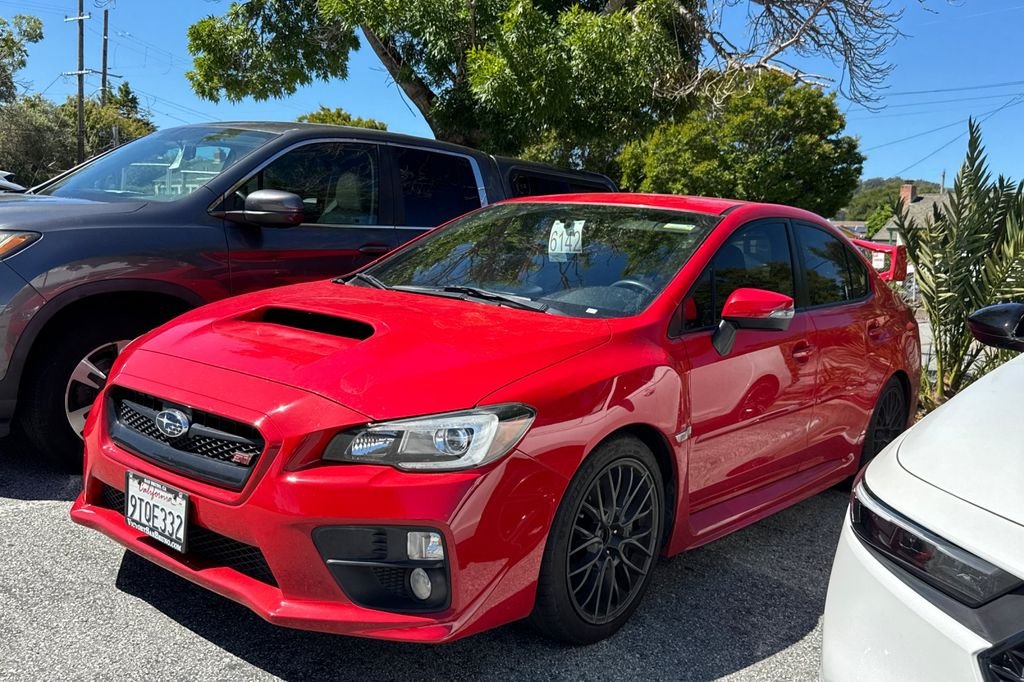 Used 2017 Pure Red Subaru STi image 2