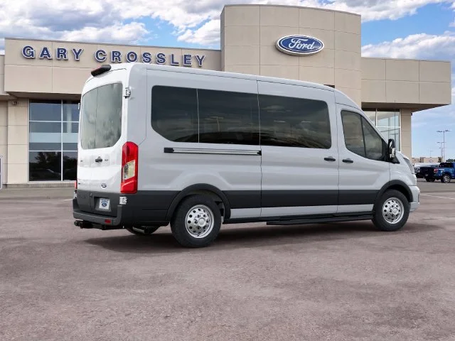 New 2027 Oxford White Ford Passenger Van XLT image 6