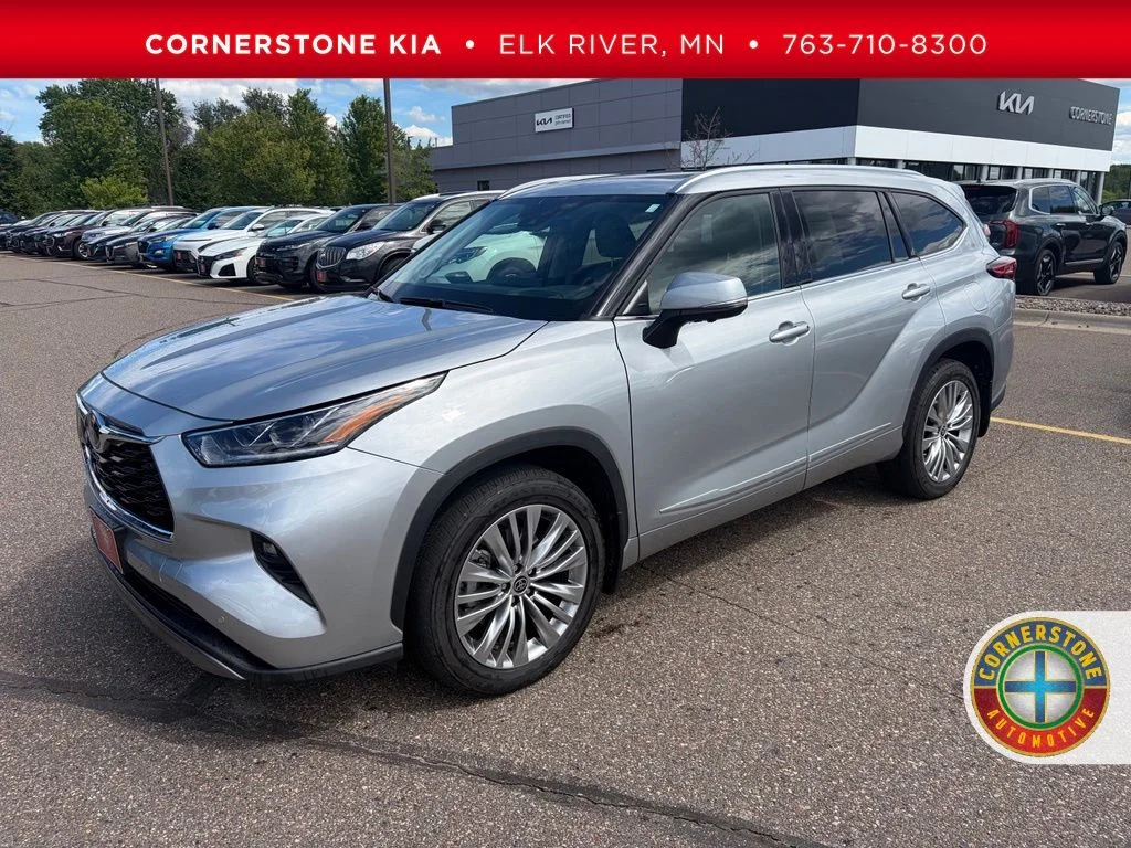 Used 2023 Silver Toyota Platinum image 1