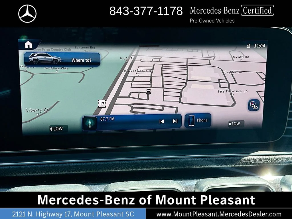 Certified Used 2025 Black Mercedes-Benz GLE 450e image 13