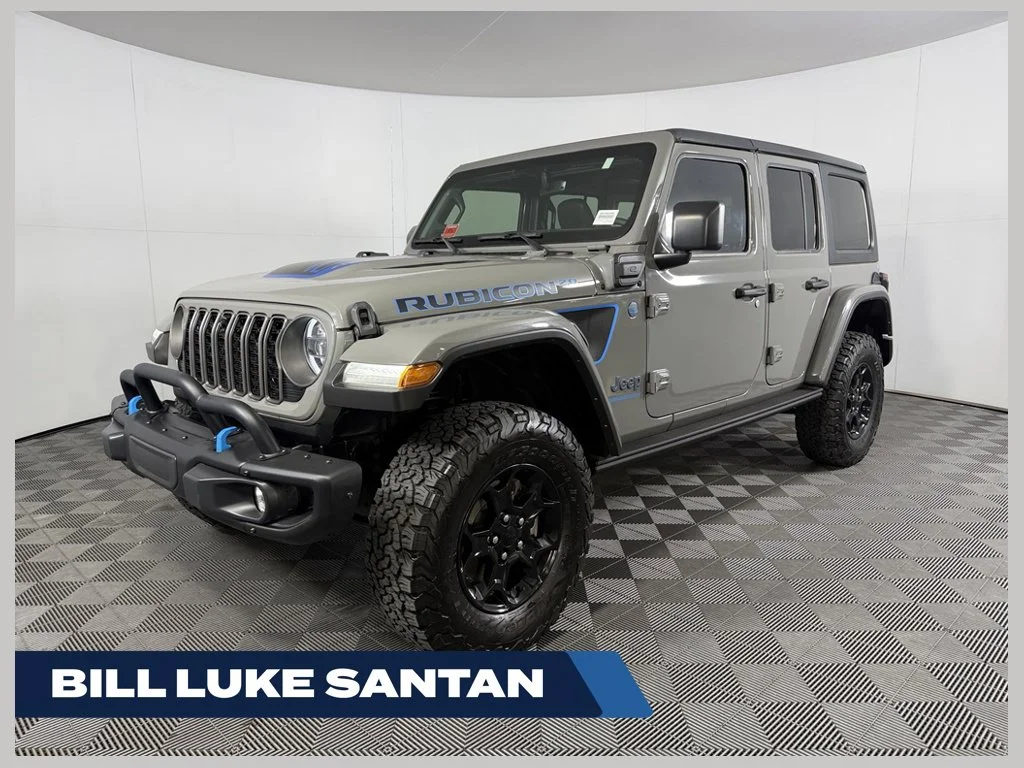 Used 2023 Gray Jeep Rubicon 20th Anniversary Edition 4xe image 1