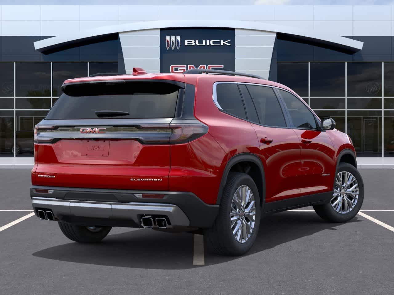 New 2026 Volcanic Red Tintcoat GMC Elevation image 4