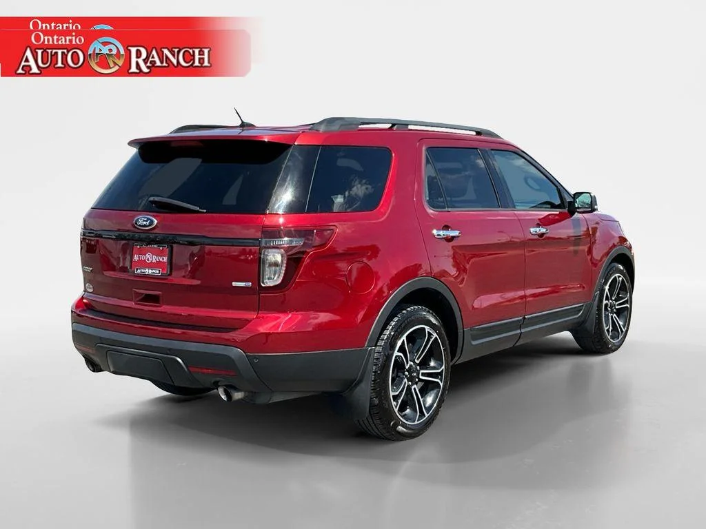 Used 2014 Ruby Red Metallic Tinted Clearcoat Ford Sport image 5