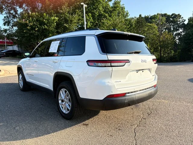 Used 2024 Bright White Clearcoat Jeep Laredo image 4