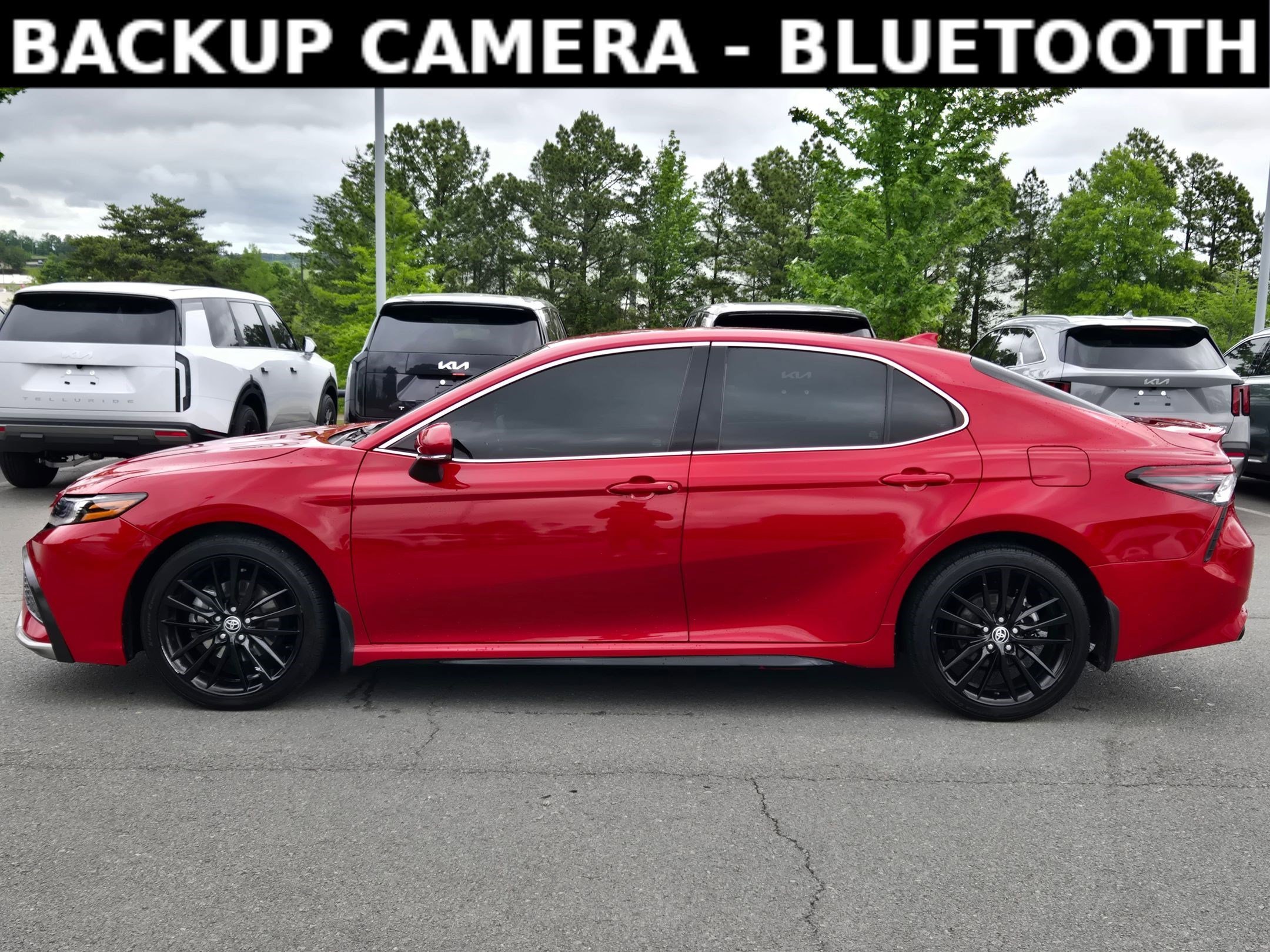 Used 2022 SUPERSONIC RED Toyota XSE image 4