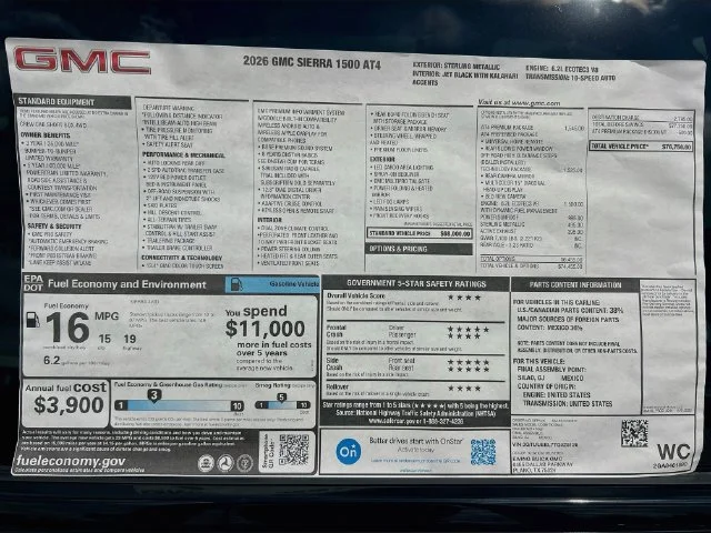 2026 GMC Sierra 1500 AT4 - Photo 21